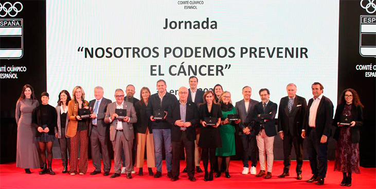 JORNADA Y ENTREGA DE PREMIOS DEL COMITÉ OLÍMPICO ESPAÑOL “NOSOTROS PODEMOS PREVENIR EL CÁNCER”